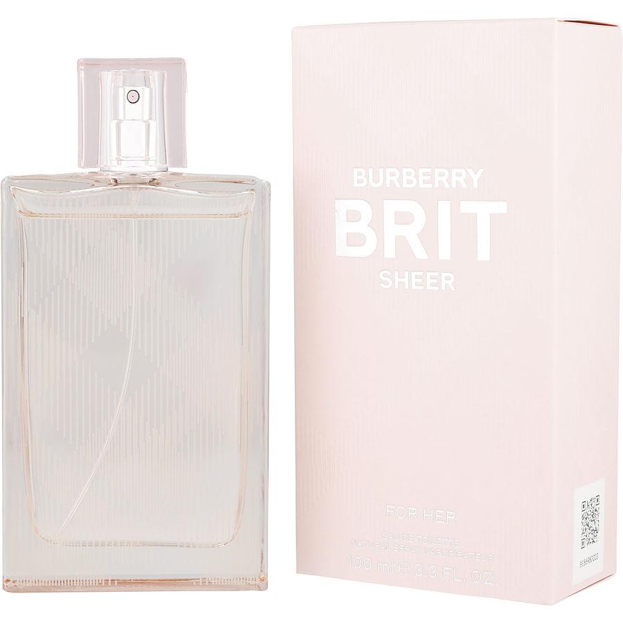 Burberry Brit Sheer Packaging